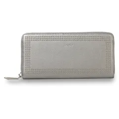 ジュエティ jouetie 財布 長財布 レディース ラウンドファスナー MICRO STUDS ROUND ZIP LONG WALLET JUT-80840W、シルバー(92)のサムネイル