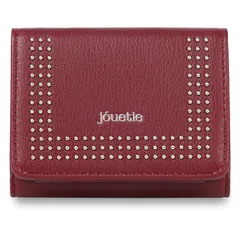 ジュエティ jouetie 財布 三つ折り レディース MICRO STUDS MINI WALLET JUT-80850W、ワイン(14)のサムネイル