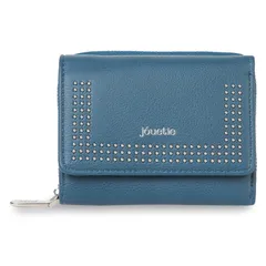 ジュエティ jouetie 財布 三つ折り レディース ラウンドファスナー MICRO STUDS MIDDLE WALLET JUT-80860W、ネイビー(26)のサムネイル