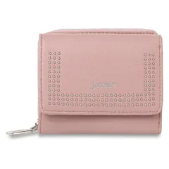 ジュエティ jouetie 財布 三つ折り レディース ラウンドファスナー MICRO STUDS MIDDLE WALLET JUT-80860W、ピンク(16)のサムネイル