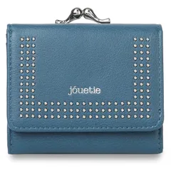 ジュエティ jouetie 財布 三つ折り レディース がま口 MICRO STUDS MINI WALLET JUT-80870W、ネイビー(26)のサムネイル