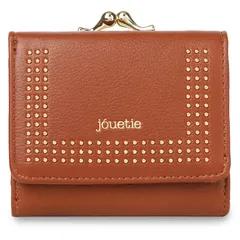 ジュエティ jouetie 財布 三つ折り レディース がま口 MICRO STUDS MINI WALLET JUT-80870W、キャメル(59)のサムネイル