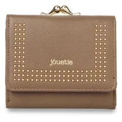 ジュエティ jouetie 財布 三つ折り レディース がま口 MICRO STUDS MINI WALLET JUT-80870W、オーク(58)のサムネイル