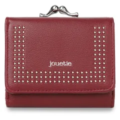ジュエティ jouetie 財布 三つ折り レディース がま口 MICRO STUDS MINI WALLET JUT-80870W、ワイン(14)のサムネイル