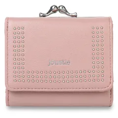 ジュエティ jouetie 財布 三つ折り レディース がま口 MICRO STUDS MINI WALLET JUT-80870W、ピンク(16)のサムネイル
