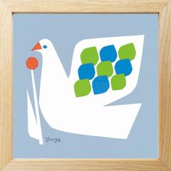 キーウィのお皿 鳥 キウイ 鳥の絵 お皿 - メルカリ