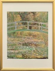 モネ 「睡蓮」 6号 西洋絵画 立体複製画 - メルカリ