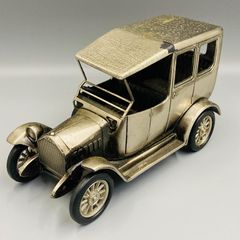 三菱 自動車 A型 1号車 1917年 モデルカー シルバーアンティーク