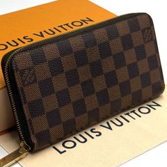 ルイヴィトン ダミエ エベヌ ジッピーウォレット 長財布 ラウンド