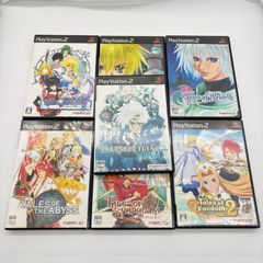 테일즈 오브 시리즈 PS2 소프트 7개 세트 남코 Tales of Destiny Destiny2 Rebirth Symphonia Abyss Legendia Fandom Vol.2 RPG 정리 판매