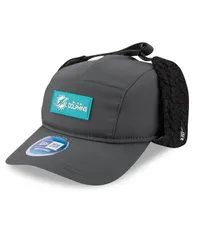 ニューエラ メンズ アクセサリー 帽子 New Era Mens Charcoal Miami Dolphins 2025 Sideline Cold Weatherunner Dog Ear Adjのサムネイル
