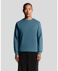 ライルアンドスコット メンズ アウター パーカー・スウェット クルーネック シャツ Lyle Scott Mens Crew Neck Sweatshirts Deep waterのサムネイル
