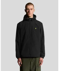 ライルアンドスコット メンズ アウター ジャケット・ブルゾン フルジップ フーデッドジャケット Lyle Scott Mens Zip Throughooded Jacket Jet black ブラのサムネイル