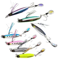 特価商品 ハヤブサ(Hayabusa) ジャックアイ マキマキ 60g #13 リアル魚鱗ピンクイワシ網目夜光 FS417のサムネイル