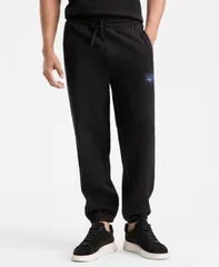 ヒューゴボス メンズ ボトムス カジュアルパンツ コットン ロゴ Hugo Boss Mens Cotton Logo Jogger Pants Black ブラックのサムネイル