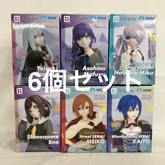 未開封 初音ミク Desktop × Decorate Collections VIRTUAL SINGER 他 誰もいないセカイの初音ミク 他 フィギュア 6個セット SF6257 c107