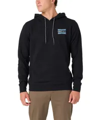 オニール メンズ アウター パーカー・スウェット プリント 長袖 グラフィック ONeill Mens Vista Printed LongSleeve Graphic Hoodie Black ブラのサムネイル