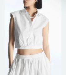 ロエフ ブロード エイ シャツ UNITED ARROWS ノースリーブシャツ