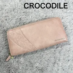 CROCODILE クロコダイル 長財布 ラウンドファスナー レザーのサムネイル