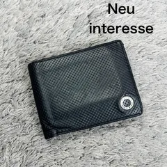 Neu interesse ノイインテレッセ 二つ折り財布 ハイブリッドレザーのサムネイル