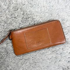 希少✨美品 GUCCI グッチ レザー 長財布 ブラウン - メルカリ