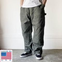 USA製 carhartt B01 MOS ダック ダブルニー ペインターパンツ 42×30
