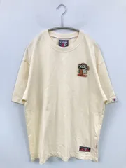 GRAF&WU Tシャツ/カットソー L アイボリー ワンポイント ブランドロゴ 刺繍 ミドル丈 半袖 クルーネック(丸首) メンズ レディースのサムネイル