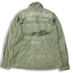 Norton ノートン 通年★ 長袖 ロゴ刺繍 ワッペン ミリタリー シャツ Sz.L メンズ バイクのサムネイル