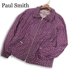 Paul Smith ポールスミス メインライン★ 通年 星柄 スター総柄 ジップ ブルゾン ジャケット Sz.M メンズ 日本製のサムネイル