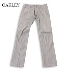 くるぽんさま OAKLEY オークリー メンズ 32 グレー 千鳥格子 パンツ くるぽんさま OAKLEY オークリー メンズ 32 グレー 千鳥格子 パンツ