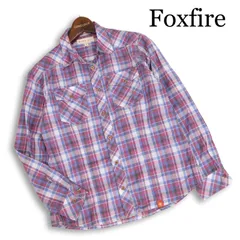 Foxfire フォックスファイヤー 通年★ 8212454 長袖 ティレー チェック シャツ Sz.M レディース アウトドアのサムネイル