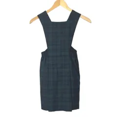 ディオール Dior Dior junior ワンピース キッズ服 ノースリーブ ジャンパースカート チェック 130 グリーン ■GY06のサムネイル