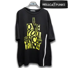 HELLCATPUNKS ビッグシルエット ギミックTシャツ フリーサイズ ユニセックス オーバーサイズ ヘルキャットパンクス ロック V系 エモ バンギャ 地雷のサムネイル