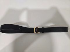 SAINT LAURENT 三連ベルト ブラック/シルバー - メルカリ