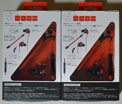 7872 未使用未開封 2個 BVTH-GE1SRD ゲーミングイヤホン レッド マイク付 VERTEX STYLE GE-I 迫力・臨場感 ゲームの中に飛び込め! スマホ PC PS5 SWITCHのサムネイル