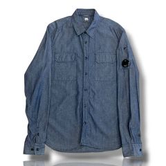 定価5.9万】C.P.Company ナイロン レンズ シャツ ブラック - メルカリ