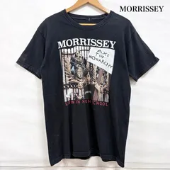 古着 MORRISSEY 半袖 グラフィック 両面 プリント 2018 ツアーT BAND バンT フォト フェード メンズ - ISItems【USED】【古着】【中古】50160684のサムネイル