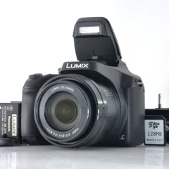 【パナソニック】Panasonic LUMIX DC-FZ85 デジタルカメラ + バッテリー #T298のサムネイル