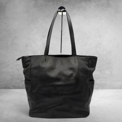 ✨A4収納可✨ユナイテッドアローズ トートバッグ 肩掛け 本革 ネイビー