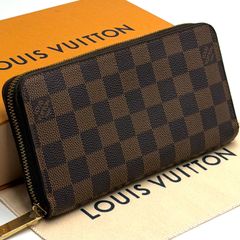 ルイヴィトン ダミエ ジッピーウォレット 長財布 ラウンドファスナー