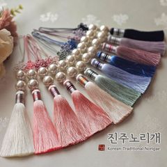 韓国 ノリゲ 伝統 雑貨 飾り タッセル 単品 カラバリ 暴君のシェフ 蝶