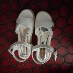 希少 JEREMY SCOTT ホワイト フラットシューズ | Mercari