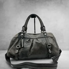 Marc Jacobs  Classic Q Groovee Fran Leather Boston Bag Shoulder Bag Archive Y2K Vintage Workwear Grunge 2960のサムネイル