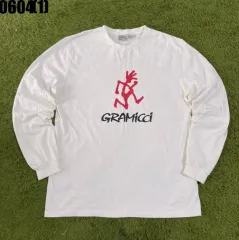 グラミチ 長袖Tシャツ 白 Lのサムネイル