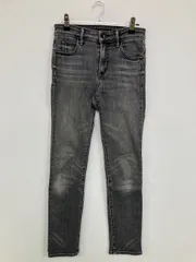 HELMUT LANG デニムパンツ 25 ブラック クロップド・半端丈 無地 スキニー・タイト テーパード レギュラー ヴィンテージ レディースのサムネイル