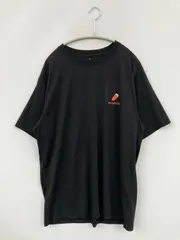 mont-bell モンベル Tシャツ/カットソー XL ブラック バックプリント ワンポイント ブランドロゴ ミドル丈 半袖 クルーネック(丸首) メンズ レディース