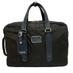 TUMI(トゥミ) ビジネスバッグ ジャーヴィス 682418DNVY2E 黒×ダークネイビー 3way/本体ロックなし レザーのサムネイル