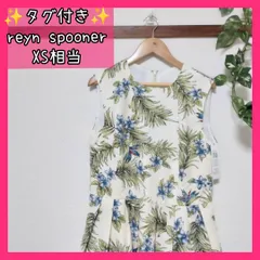 reyn spooner レインスプーナー ワンピース 40/L コットン 花柄・ボタニカル柄 袖なし ひざ丈 フレア レディースのサムネイル