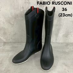 【極美品】ファビオルスコーニ レインブーツ 38 バイカラー ジョッキーブーツ 極美品】ファビオルスコーニ レインブーツ 38 バイカラー ジョッキー