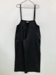 OMNES オムネス サロペット/オーバーオール ブラック クロップド・半端丈 レディースのサムネイル